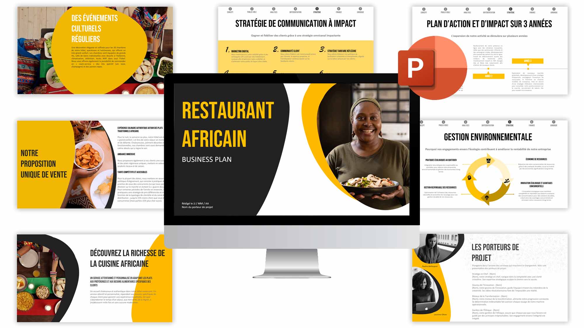 business plan restaurant africain